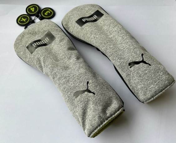 ゴルフ　プーマ　ユーティリティUT　ヘッドカバー　未使用品と使用感あり品の2個セットです