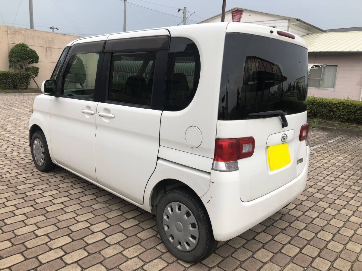 福岡 22年 ダイハツ タント L375S 車検2年付(7年8月) 自賠責 重量税込  