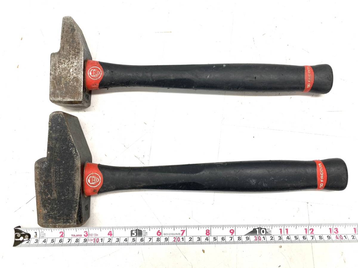 447273/【中古】Facom ハンマー ×2本セット 40/50 ファコム *t824/1 
