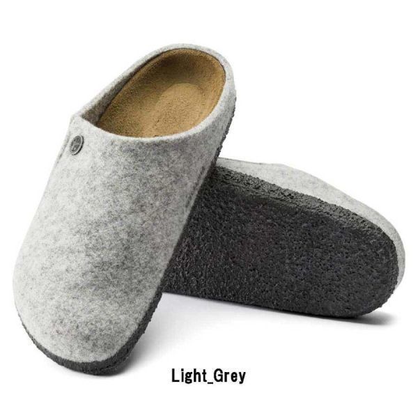 ※訳あり アウトレット BIRKENSTOCK(ビルケンシュトック)クロッグ サンダル Zermatt Rivet 1014934 Narrow Light_Grey EU36(23.0cm)