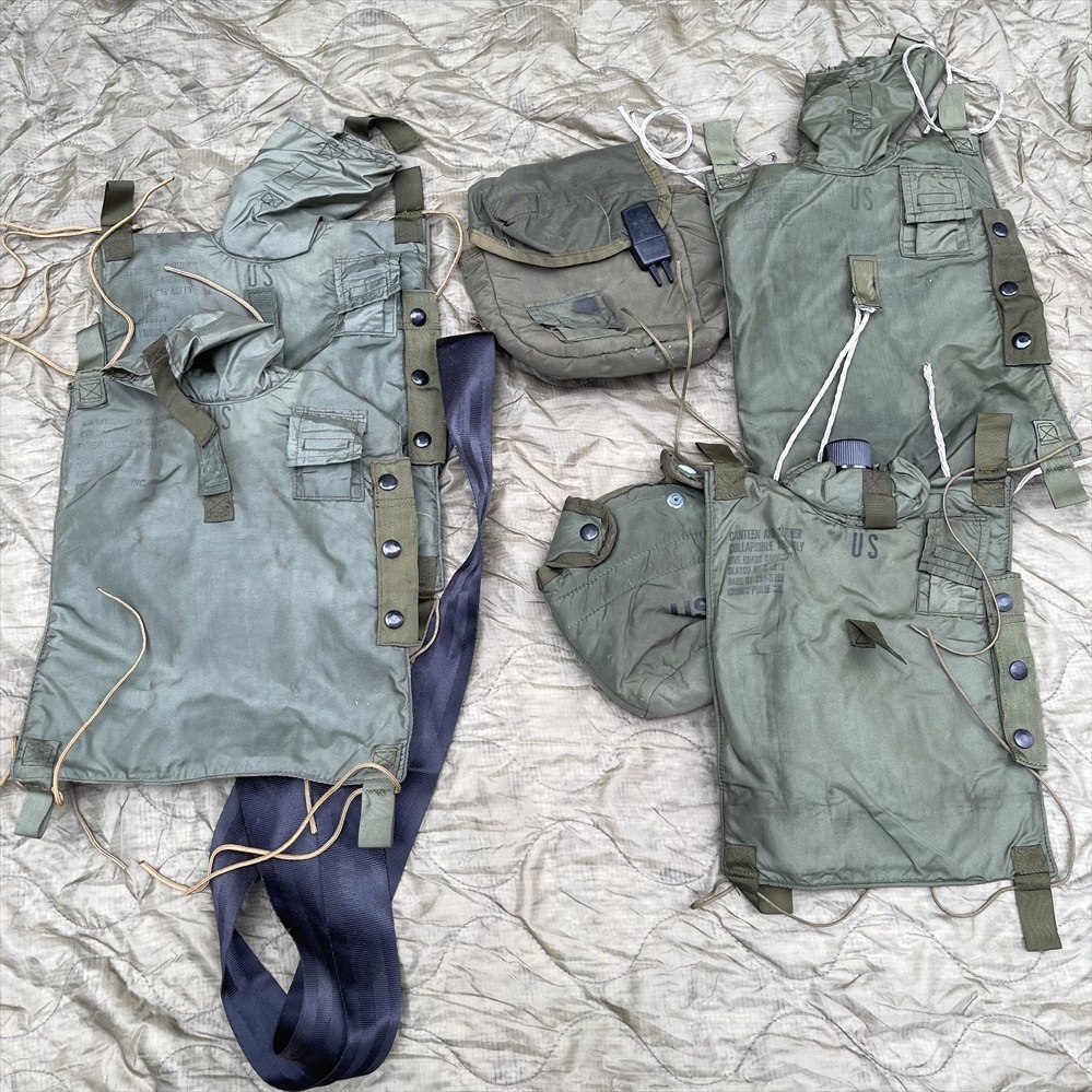 アメリカ軍 実物 米軍放出品 大量詰め込み マガジンポーチ Hハーネス
