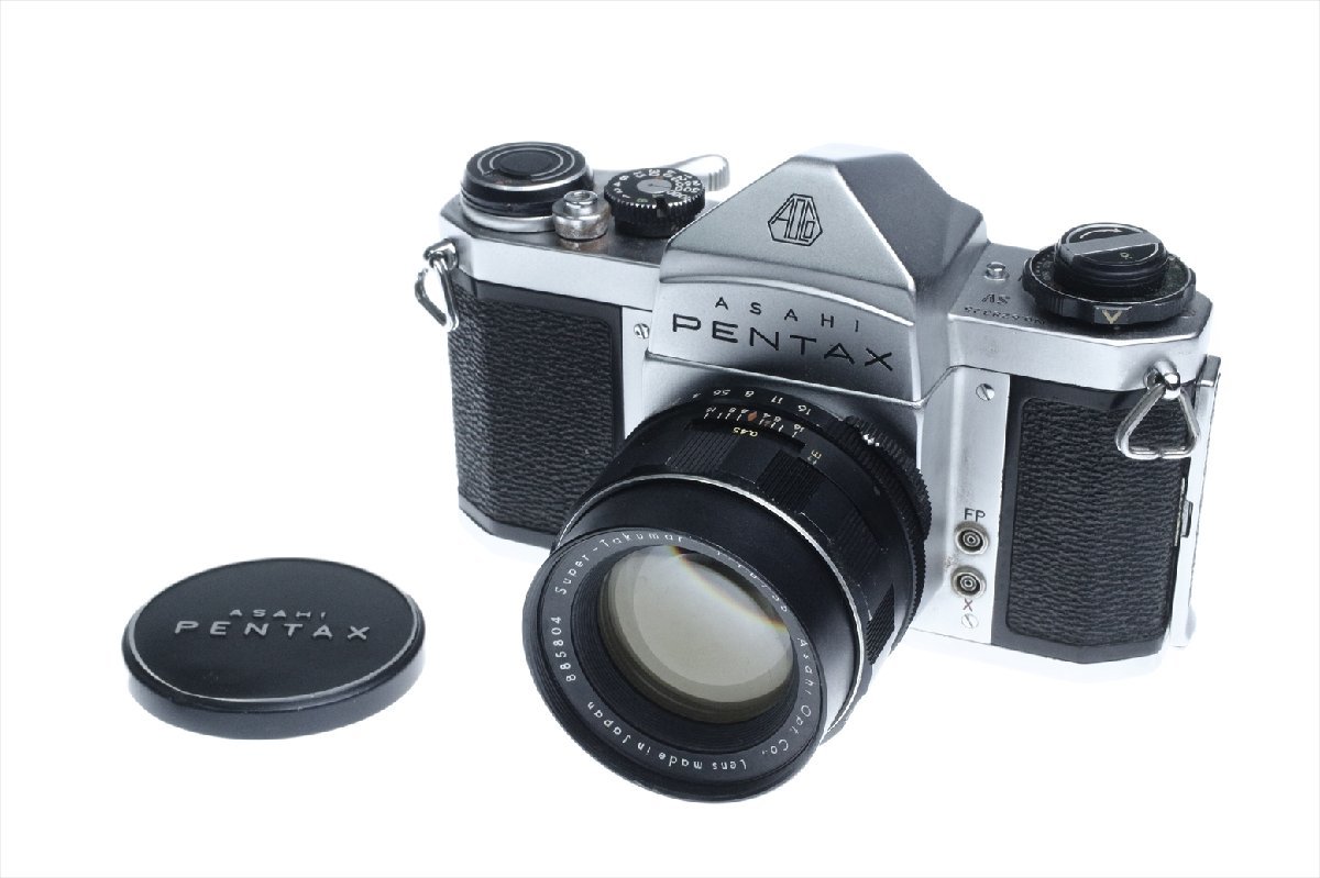 ペンタックス ASAHI PENTAX SV ＋ SUPER-TAKUMAR 1:1.8 55mm LENS レンズ 一眼レフ フィルムカメラ 動作確認済 2847bz