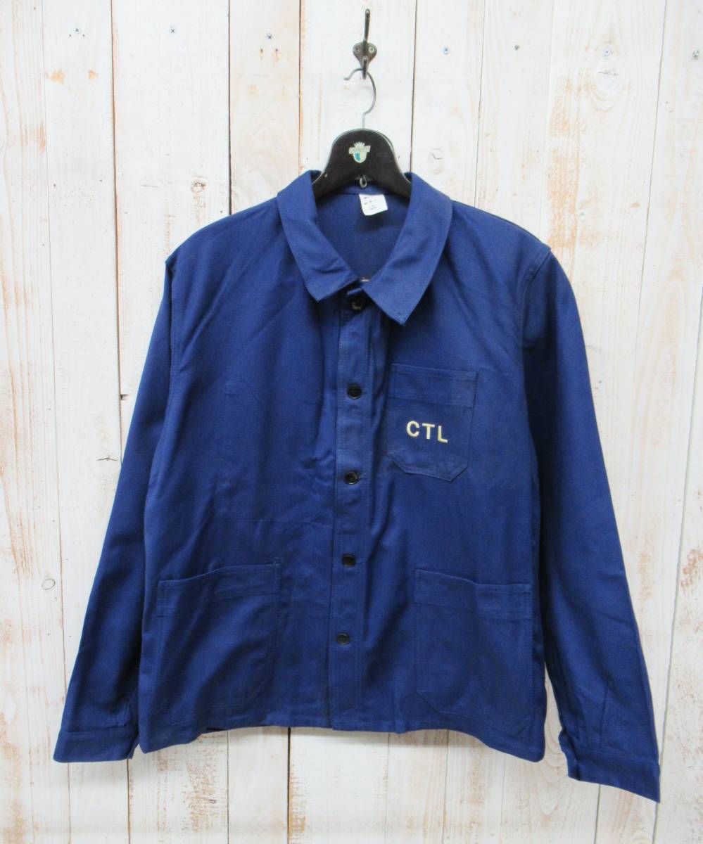 古着 フランス ワークジャケット デッドストック 1960 S VINTAGE
