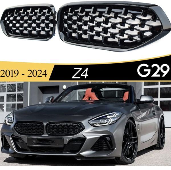 人気SALE，爆買い フロントグリル キドニーグリル ダイヤモンド 艶ありブラック BMW Z4 G29 2020-(フロント)｜売買されたオークション情報、yahooの商品情報をアーカイブ公開 - オークファン BMW用