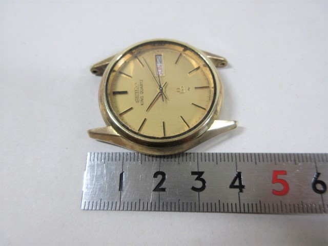 SEIKO KING QUARTZ キングクォーツ 5856-8050 デイデイト 腕時計