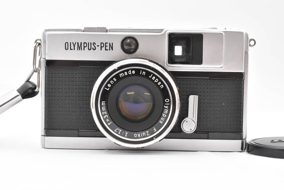 ★カメラ業者廃業による価値ある商品大放出!!・美品・完動★ Olymous オリンパス PEN EED フィルムカメラ (k-1862)