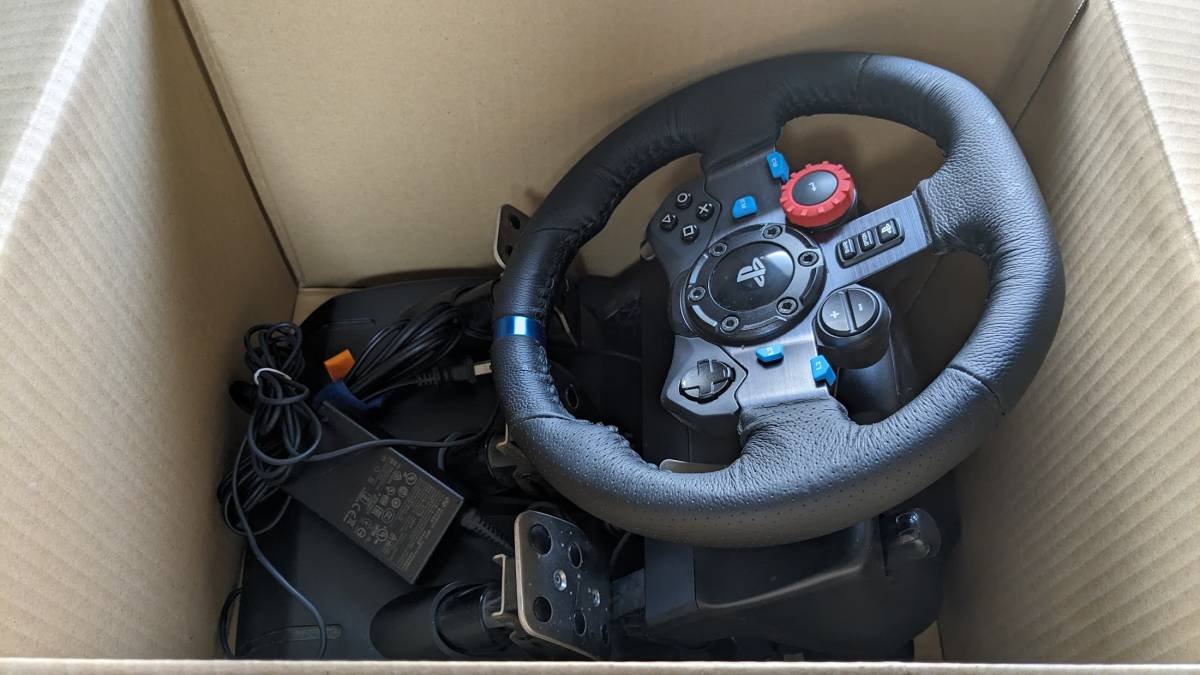 中古動作品 ロジクール G29 ドライビングフォース 中古 ハンドル 