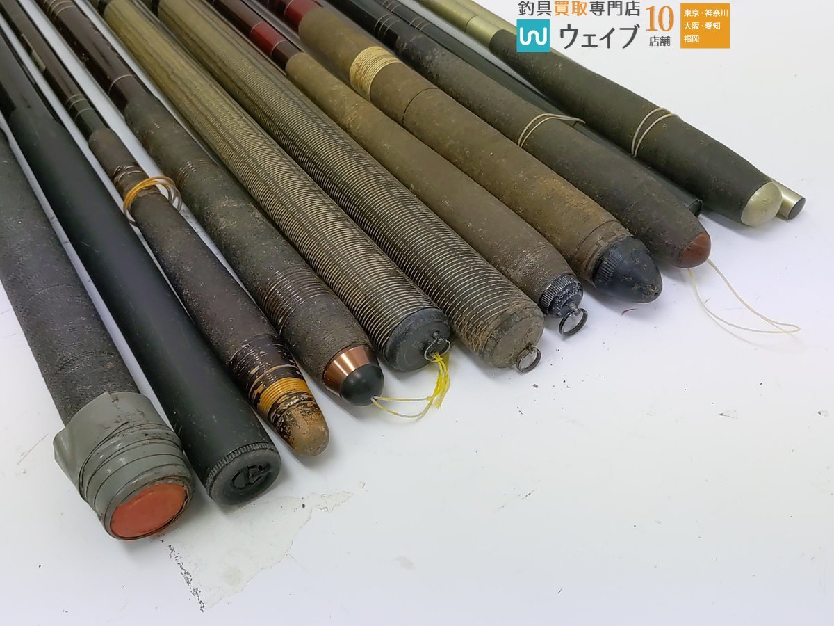 紀州竹竿　玉成　剛　笛巻　15.1尺　訳あり　送料無料!!