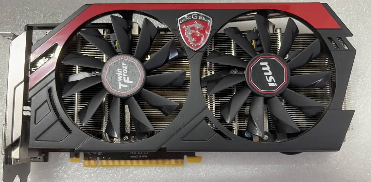 B8262　中古良品ビデオカード　　MSI-GTX-N770-TF-2GB　動作確認済・