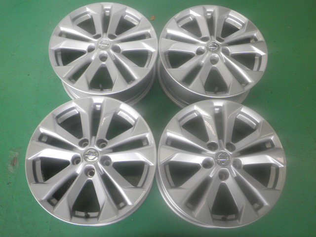 日産 エクストレイル 純正 17インチ 7J 114.3 5H +45 アルミホイール 4本