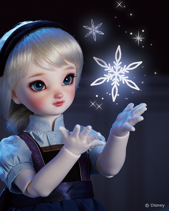 爆買い，定番 ボークス アナと雪の女王 DearSD エルサ＆アナセット