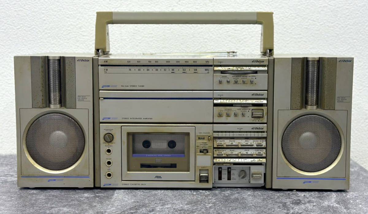 Victor ビクター PC-5 コンポ ラジカセ ビンテージ レトロ ビクター