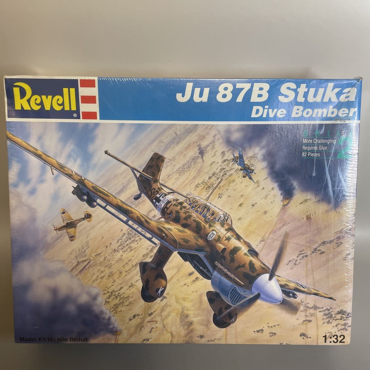 Revell Ju 87B Stuka Dive BOMBERR シュトゥーカ ドイツレベル 未開封 絶版 希少 戦闘機 爆撃機 プラモデル