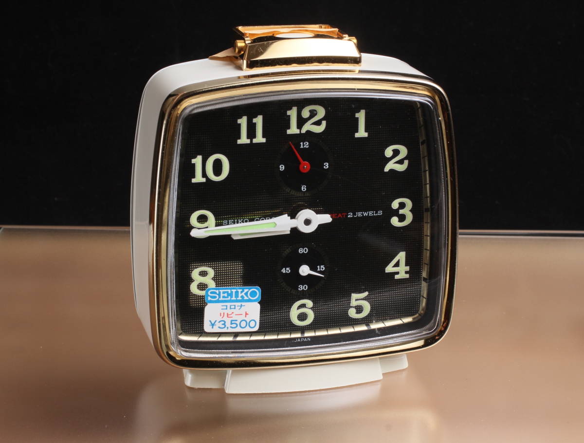 管22815ニ デッドストック SEIKO ARAM CLOCK CP30 セイコー コロナ数回 