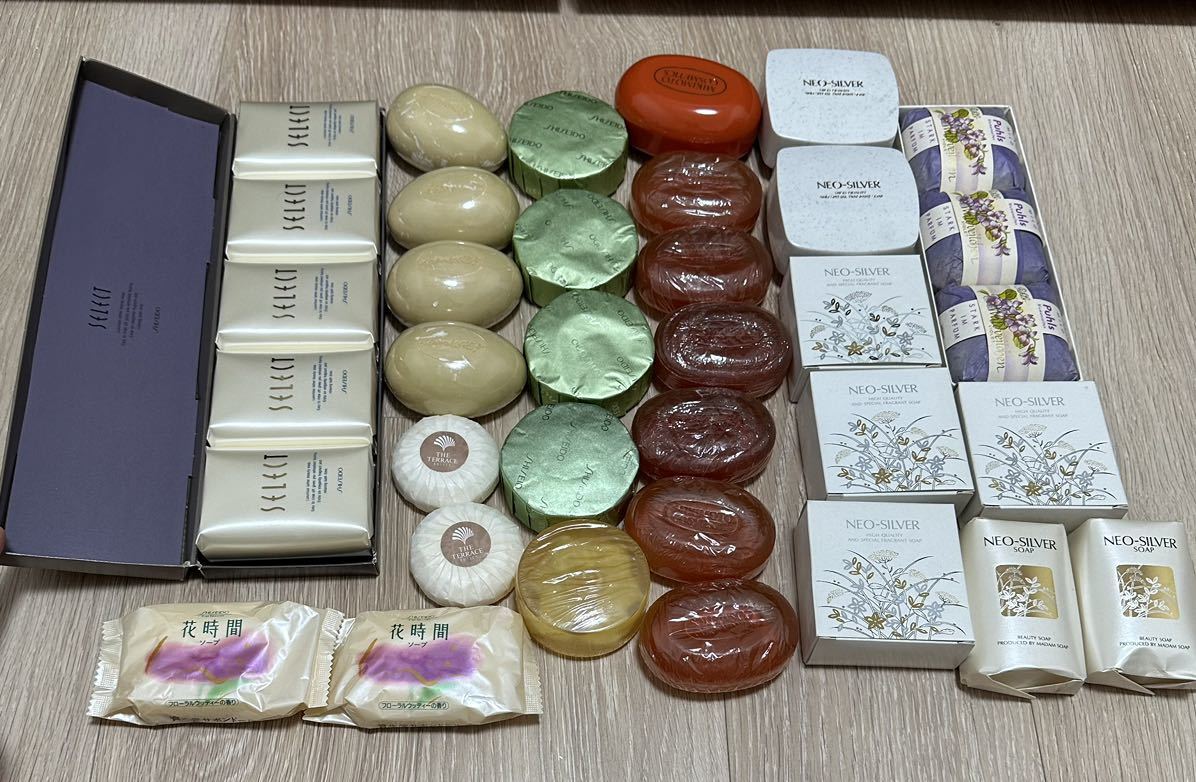 石鹸　まとめて　化粧石鹸　資生堂　ミキモトコスメティックスなど