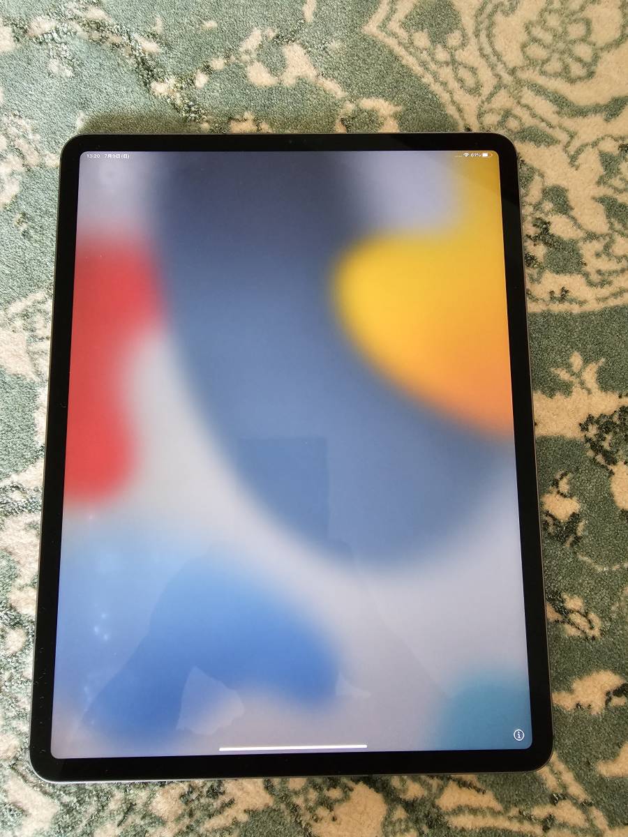 水没ジャンク品 iPad Pro 12.9インチ（第4世代）Wi-Fi + Cellular 1TB