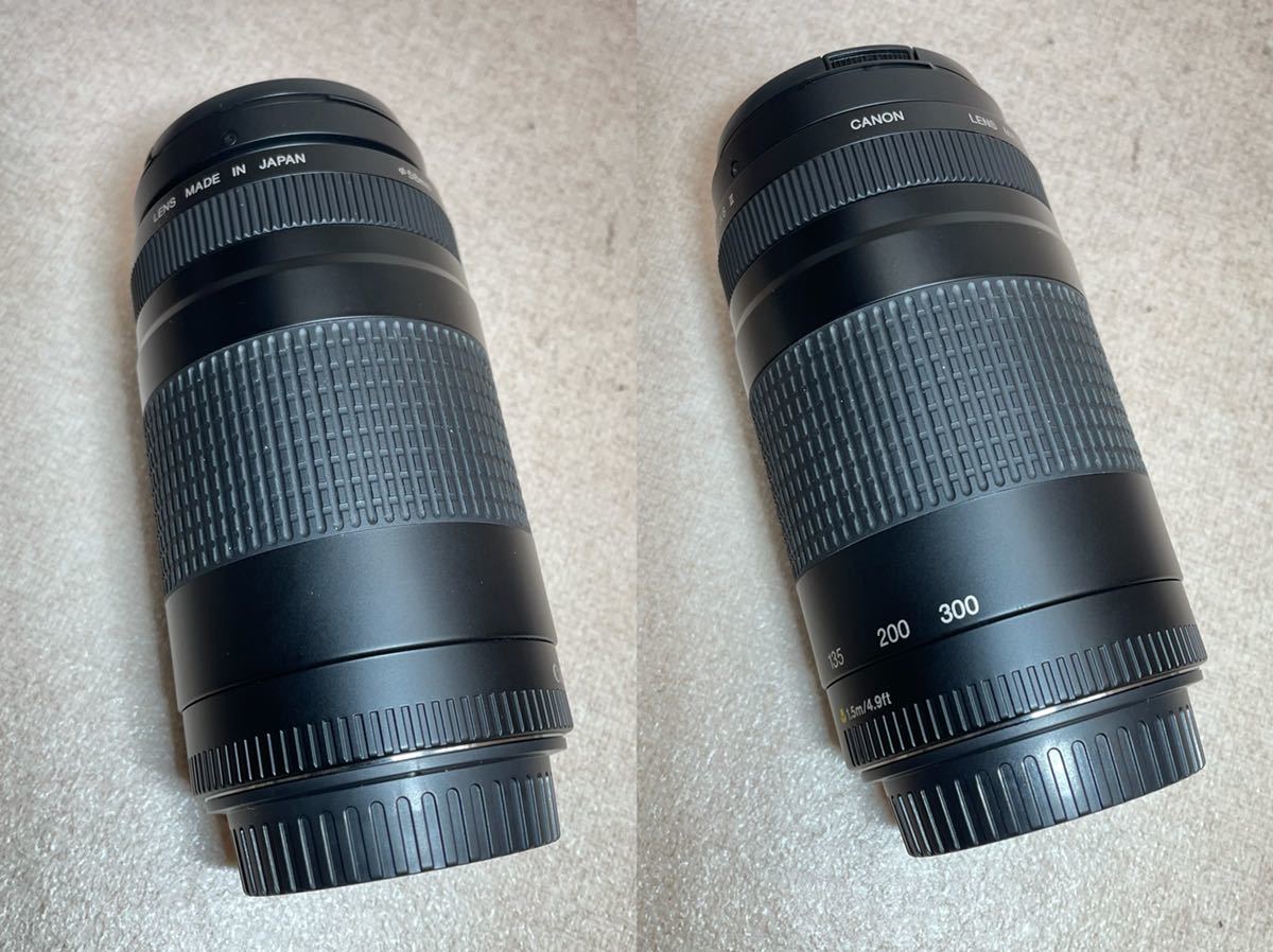 3-93）CANON EF 75-300mm 1:4-5.6 II ズームレンズ