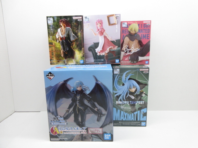 n70572-ty 未開封● 美少女フィギュア 5個セット 一番くじA賞 MAXIMATIC 転スラ 転生したらスライムだった件 [054-230828]