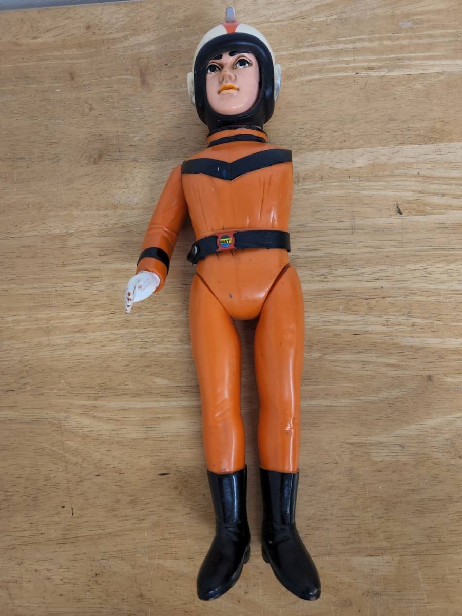 27).ブルマァク(約35cm) 帰ってきたウルトラマンMAT隊員ソフビ左腕なし