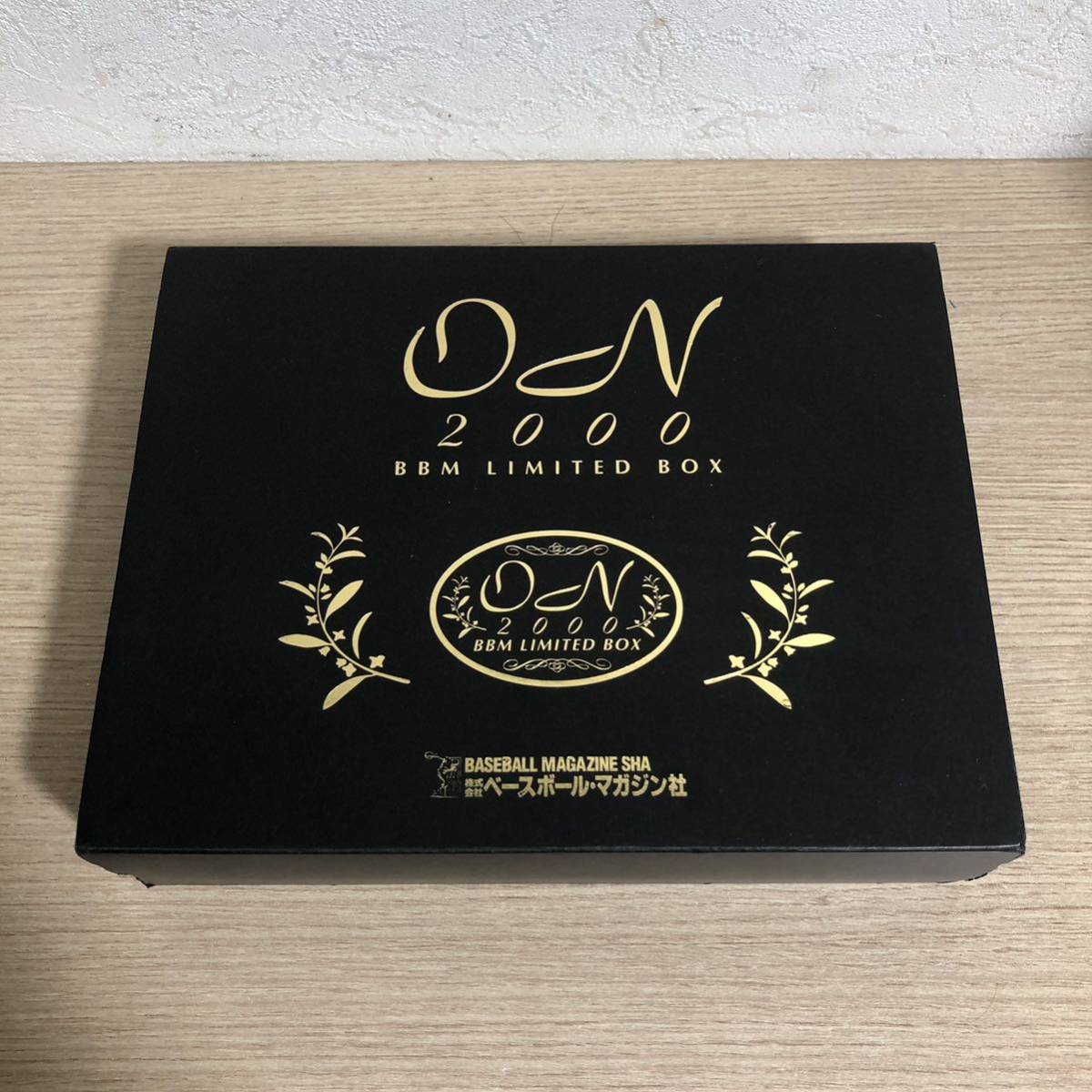 【未使用保管品】ON 2000 BBM LIMITED BOX BBM リミテッドボックス 王貞治 長嶋茂雄 ベースボール・マガジン社