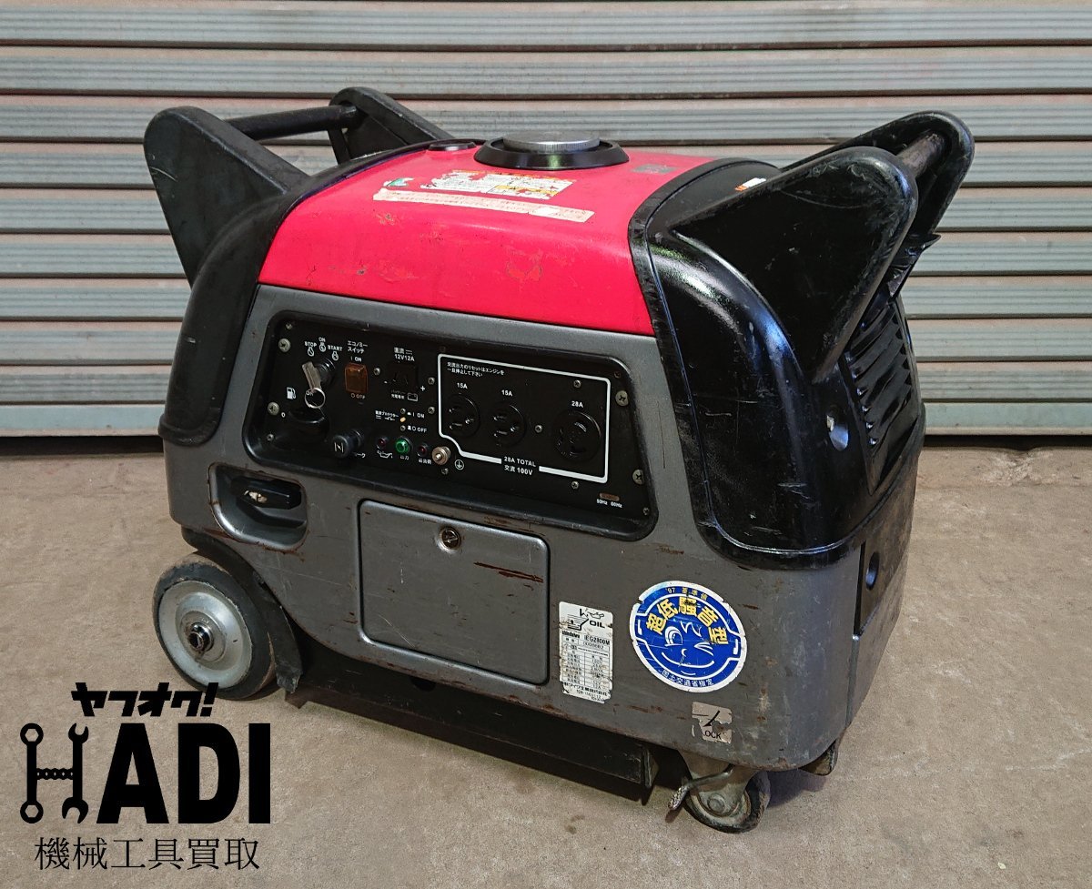 ☆新ダイワ★2.8kVA インバータ発電機★iEG2800M★バッテリ交換済☆