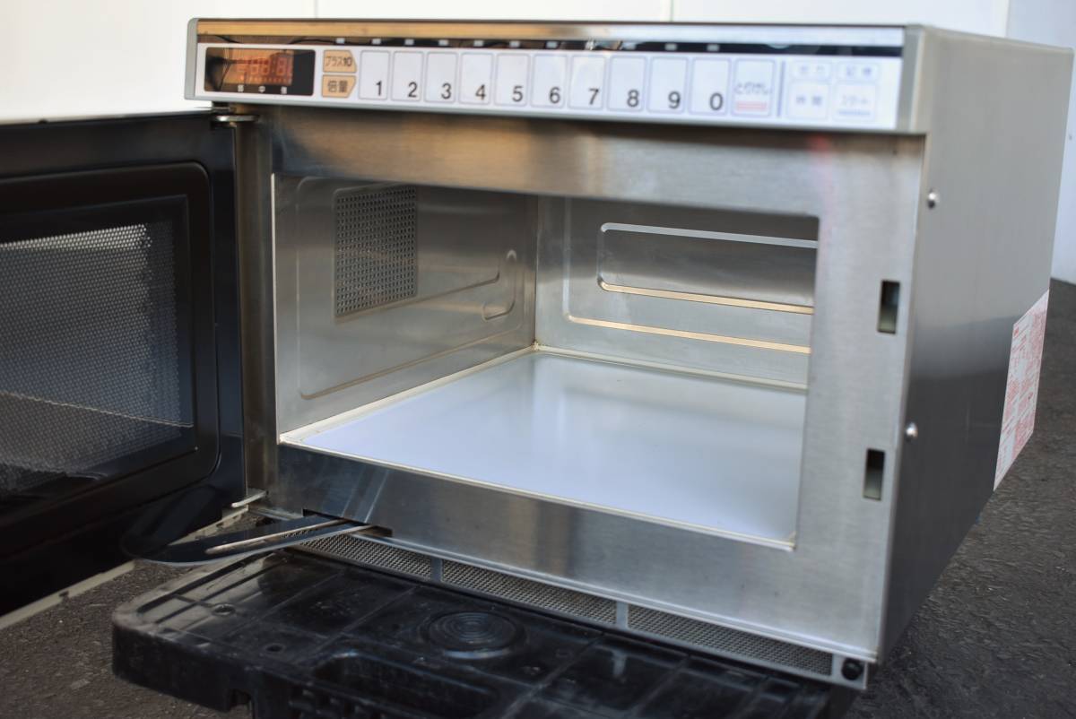 【ヤ取10/9終了】≪zyt1123ジ≫ SANYO/サンヨー 業務用電子レンジ EM-1605型 単相200V 50Hz専用 2000年? 定格高周波出力1600W 現状品 50722-05 SANYO/サンヨー 業務用電子レンジ EM-1605型 単相200V 50Hz専用 2000年