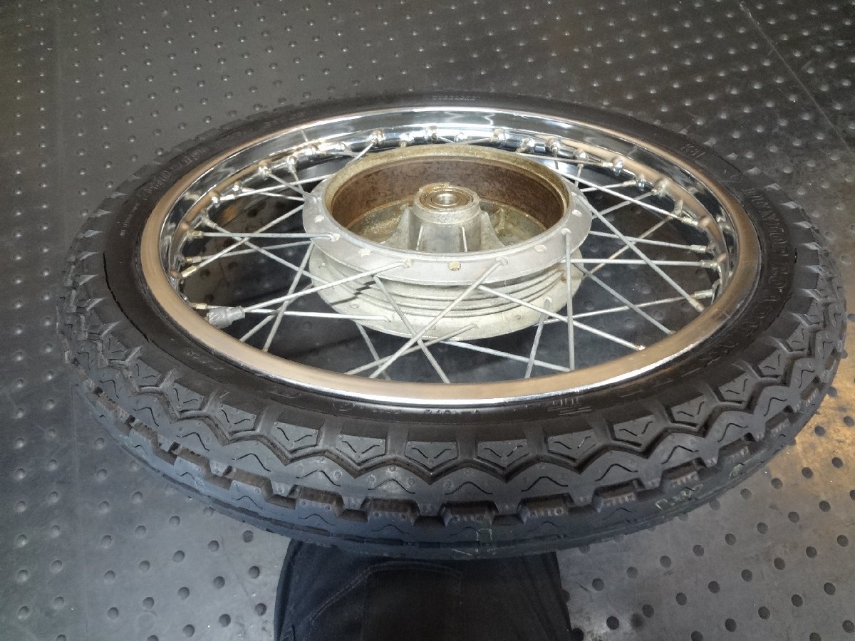 カワサキ W1S TAKASAGO フロントホイール 18インチ （実動車より W1
