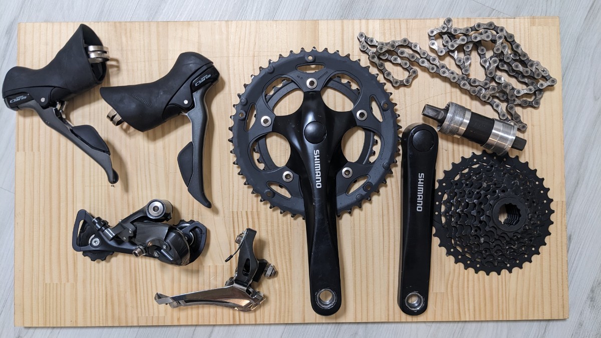 SHIMANO シマノclaris2000 2×8s コンポセット Shimano Claris R2000