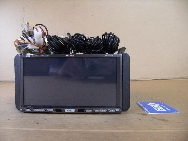ECLIPSE イクリプス 「AVN687HD」 HDDナビ　フルセグ　地デジ　CD/DVD/AM/FM　7型WVGA　美品　作動良好品