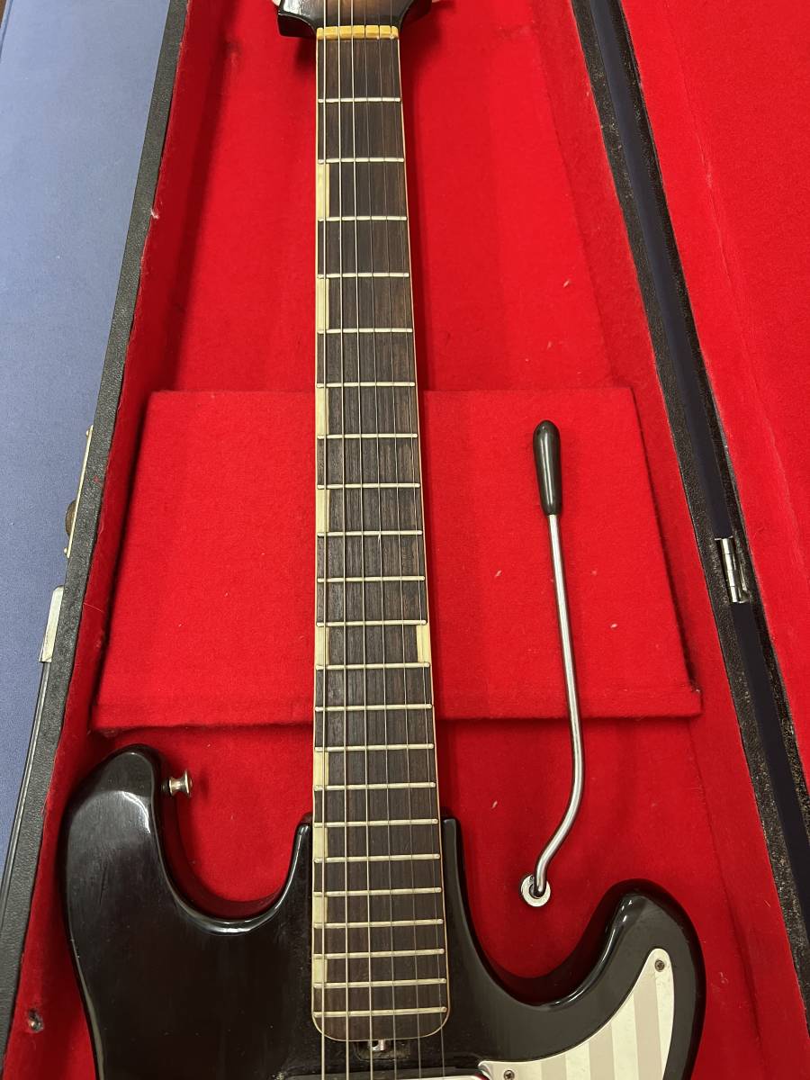 美品 TEISCO テスコ WG-3L エレキギター ビザール ハードケース付(本体