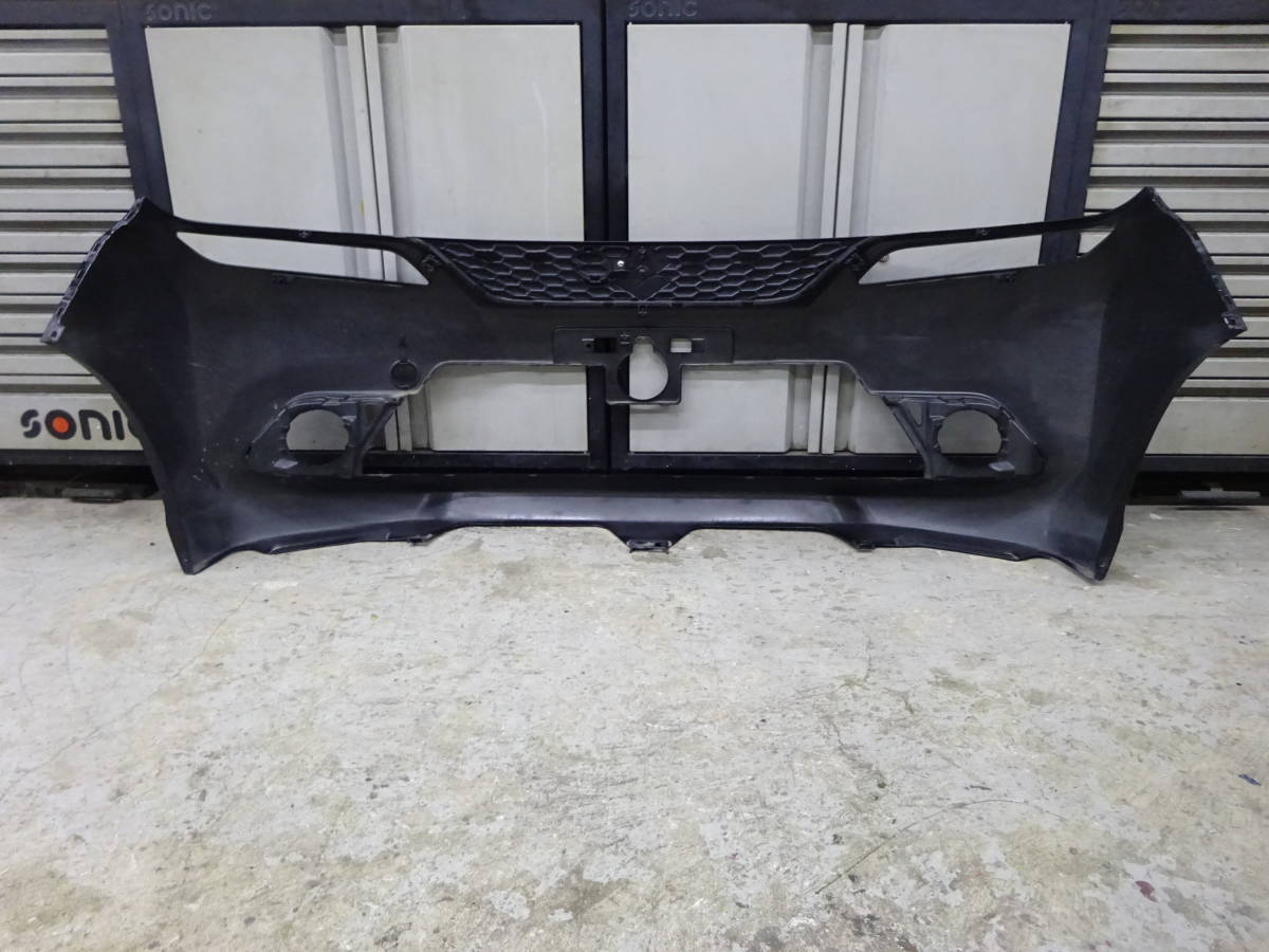 スズキ ソリオ バンディット 純正 フロントバンパー＋バンパーグリル付き MA36S 71711-81P5 ZMV スーパーブラックパール ソリオ バンディット フロントバンパー | MA27S バンパー(自動車