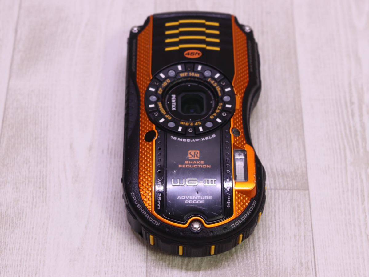 PENTAX WG-3 ペンタックス - オレンジ WG-3・オレンジ ・ RICOH 価格