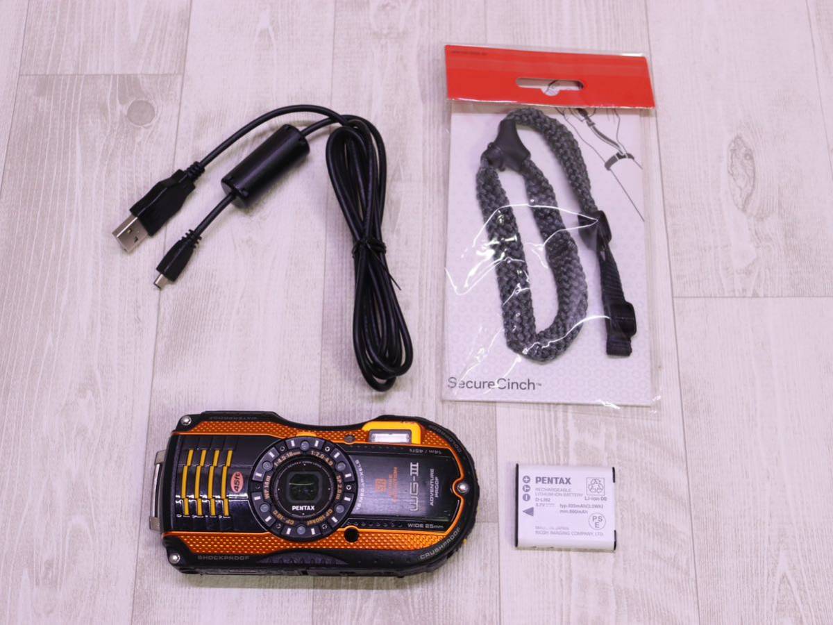 PENTAX WG-3 ペンタックス - オレンジ WG-3・オレンジ ・ RICOH 価格