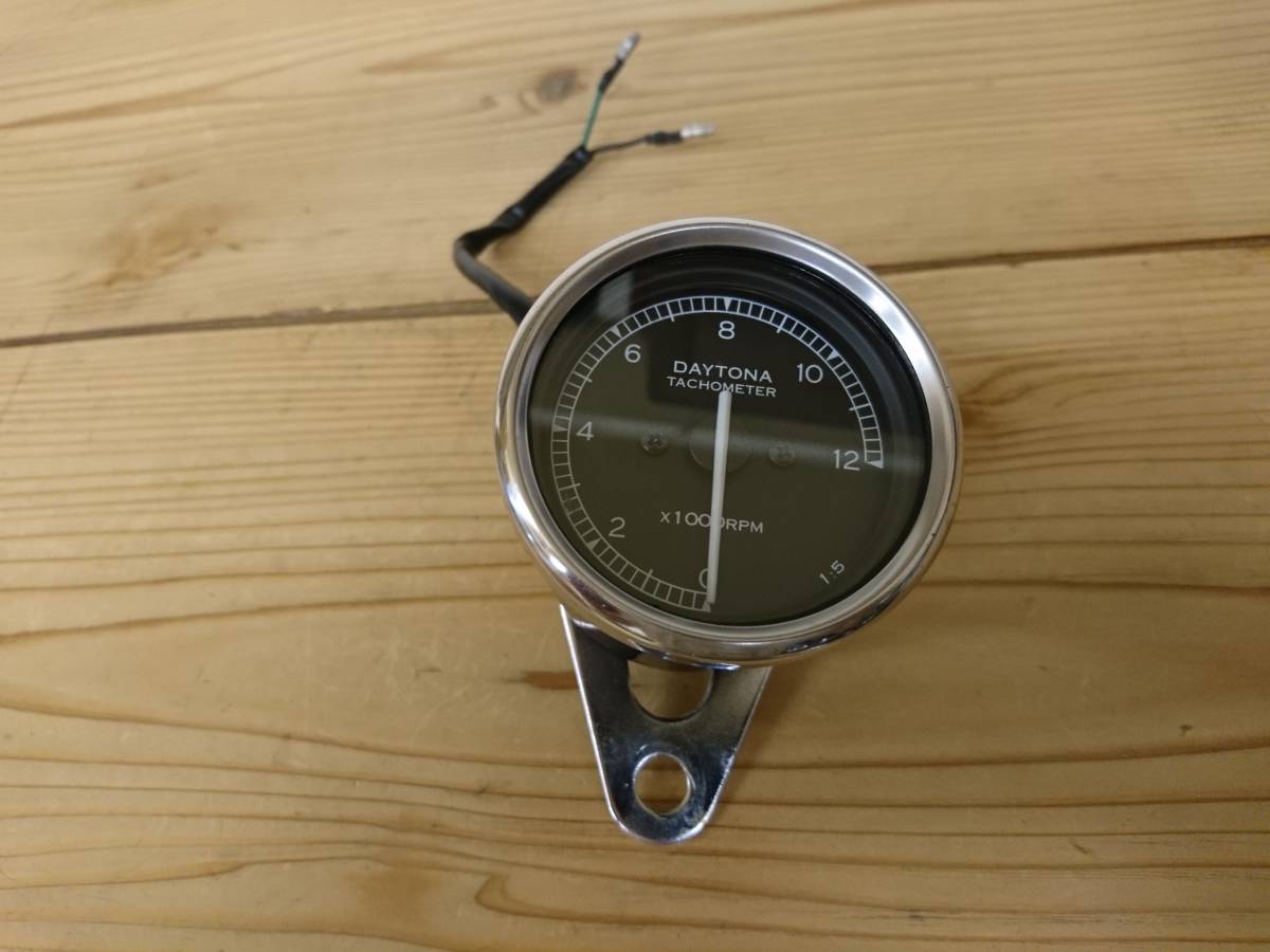 人気定番，品質保証 実働品 デイトナ &phi;60機械式タコメーター 汎用品 SR400 RH01J より取り外し サビ等あり(ヤマハ用)｜売買されたオークション情報、yahooの商品情報をアーカイブ公開 - オークファン ヤマハ用