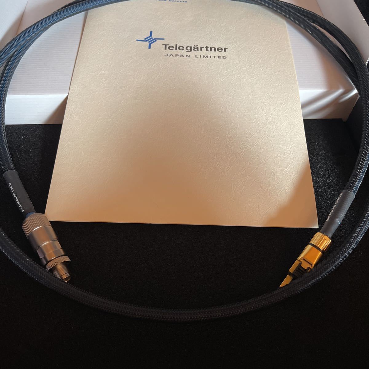 正規品，最新作 Telegartner MFP8 Gold LANケーブル 2m No.2(その他)｜売買されたオークション情報、yahooの商品情報をアーカイブ公開 - オークファン その他