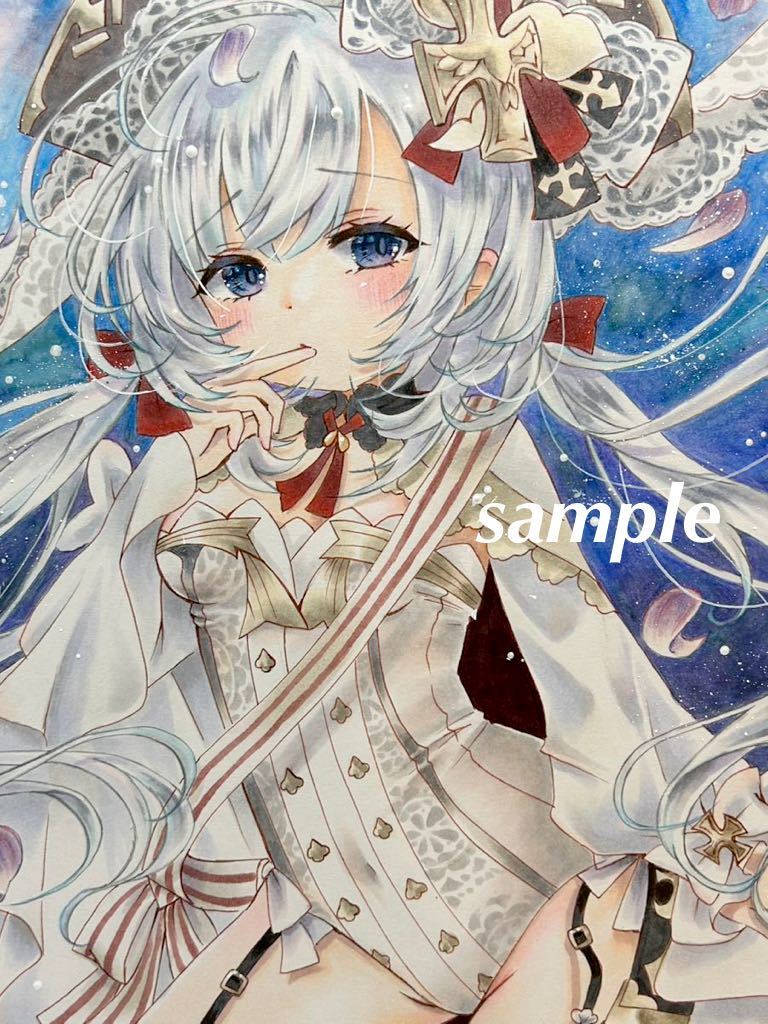 A4 手描きイラスト 同人 アズールレーン フランドル | DRBOESE.DE