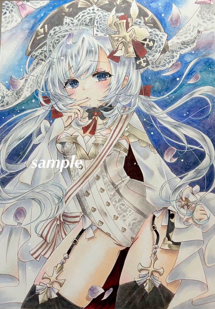 A4 手描きイラスト 同人 アズールレーン フランドル | DRBOESE.DE