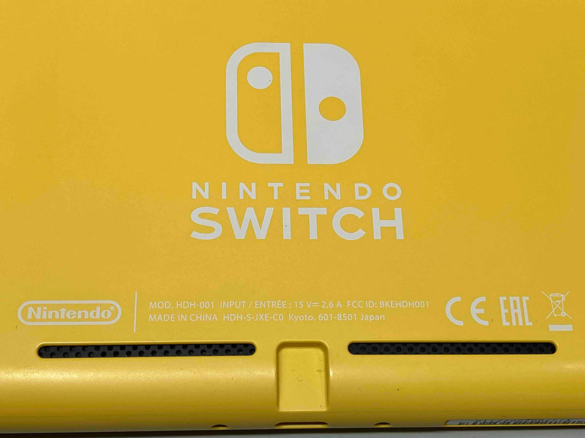 Nintendo Switch Lite イエロー HDH-001　ジャンク ジャンク Nintendo Switch Lite イエロー ニンテンドースイッチ ライト