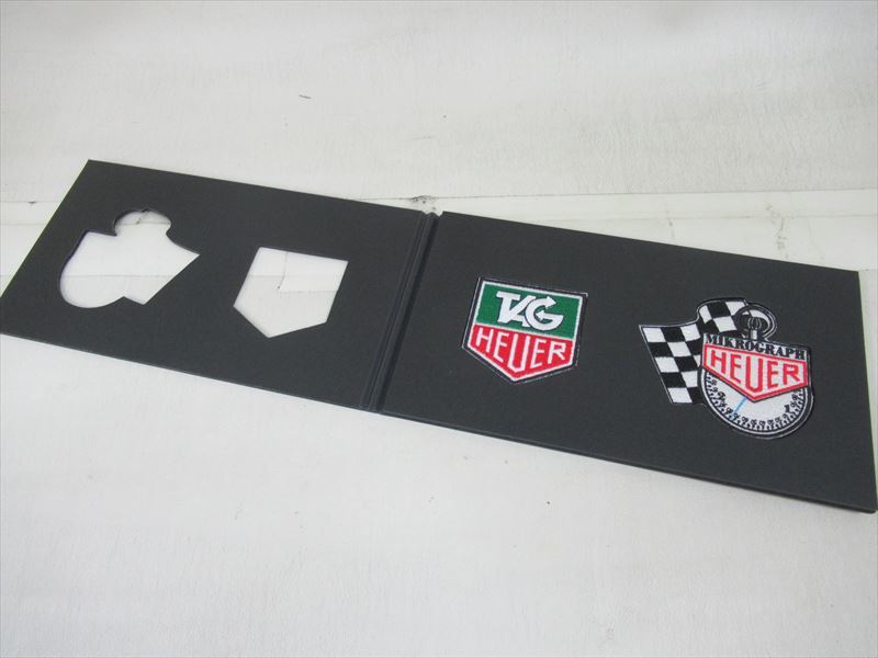 1円 TAGHeuer タグホイヤー ワッペンプレート 150周年記念 