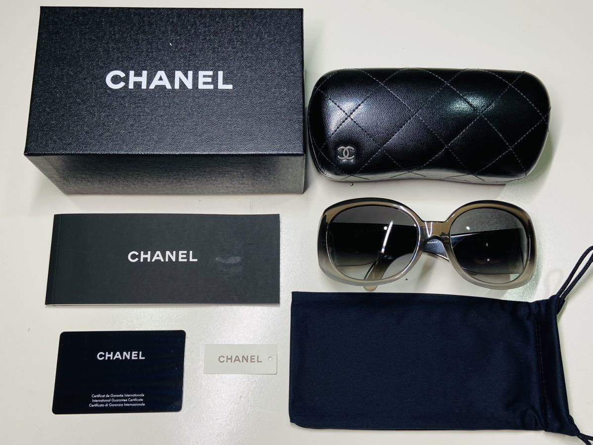 極美品・数回使用】シャネル CHANELサングラス LUXOTTICA SRL Via 