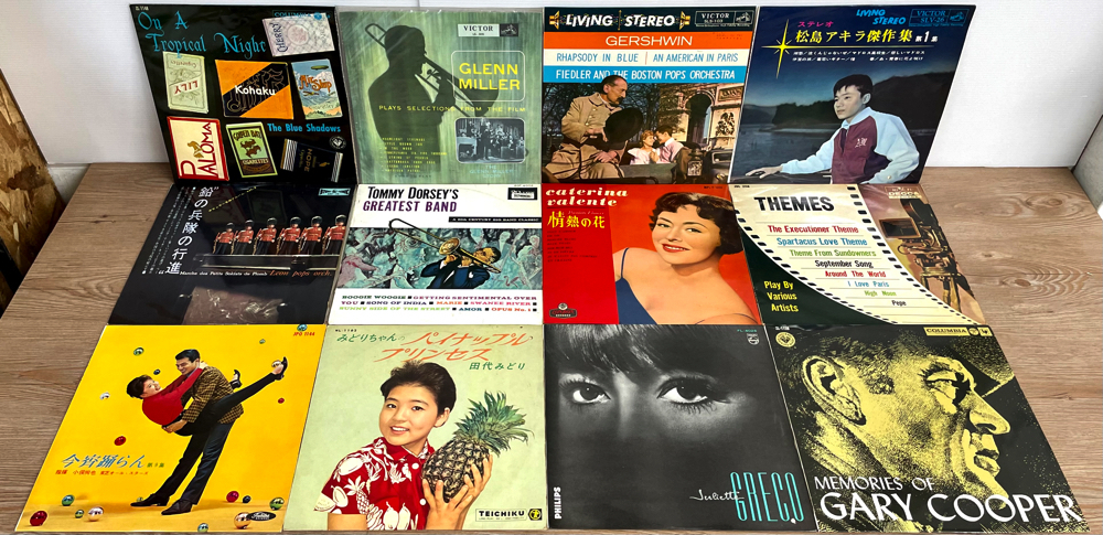 10インチレコード 48枚 昭和歌謡 洋楽 映画音楽 タンゴ ラテン  