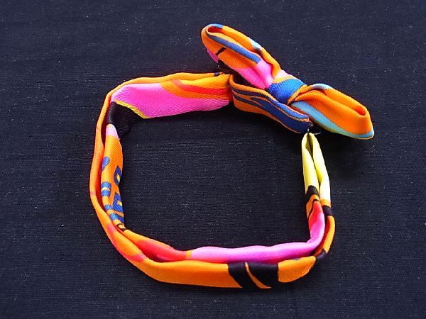 1円 □新品□未使用□ HERMES エルメス ヌーパピヨン シルク100