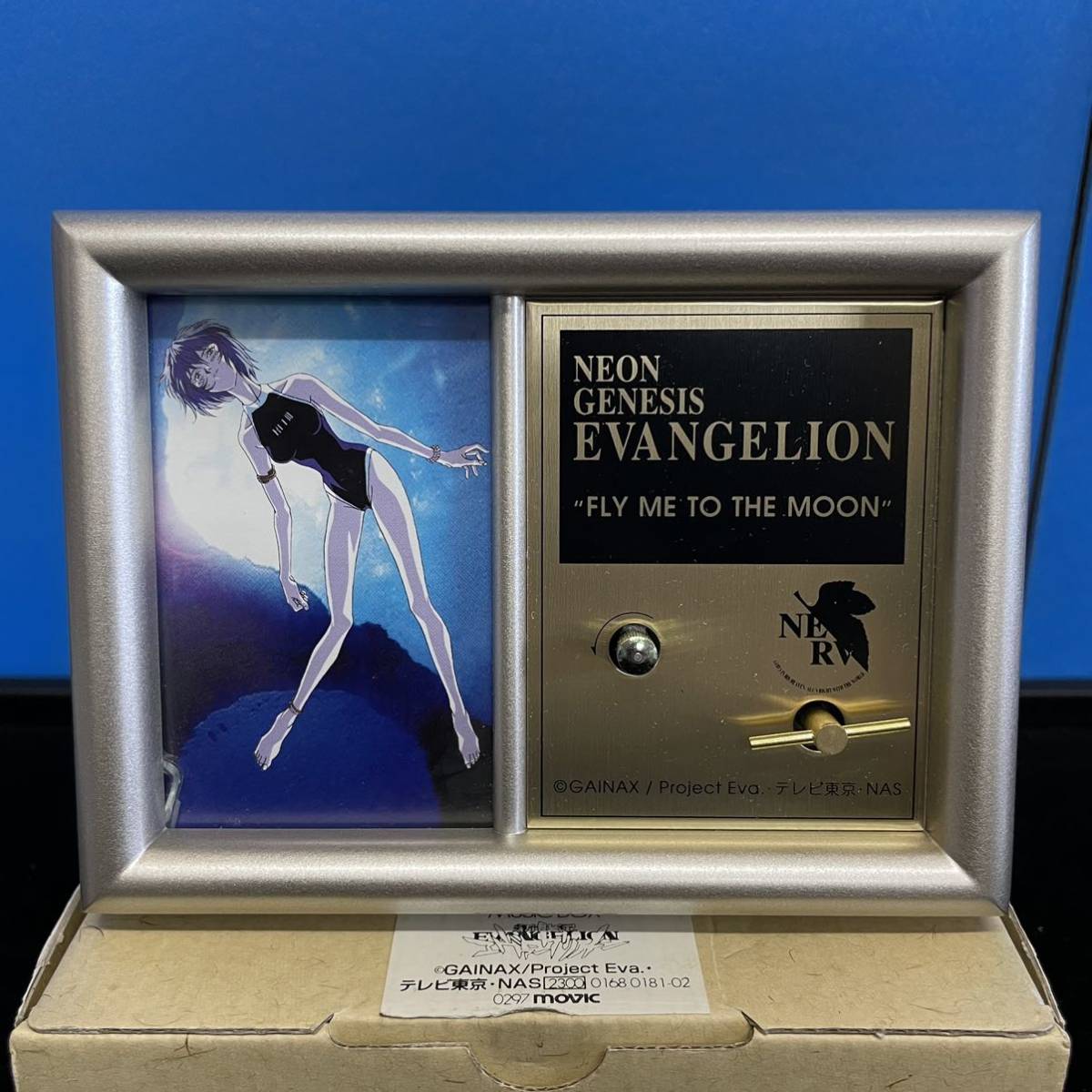 激レア☆エヴァンゲリオン オルゴール＆ピクチャーフレーム エヴァンゲリオンオルゴール綾波レイ エヴァンゲリオン　オルゴール　綾波レイ