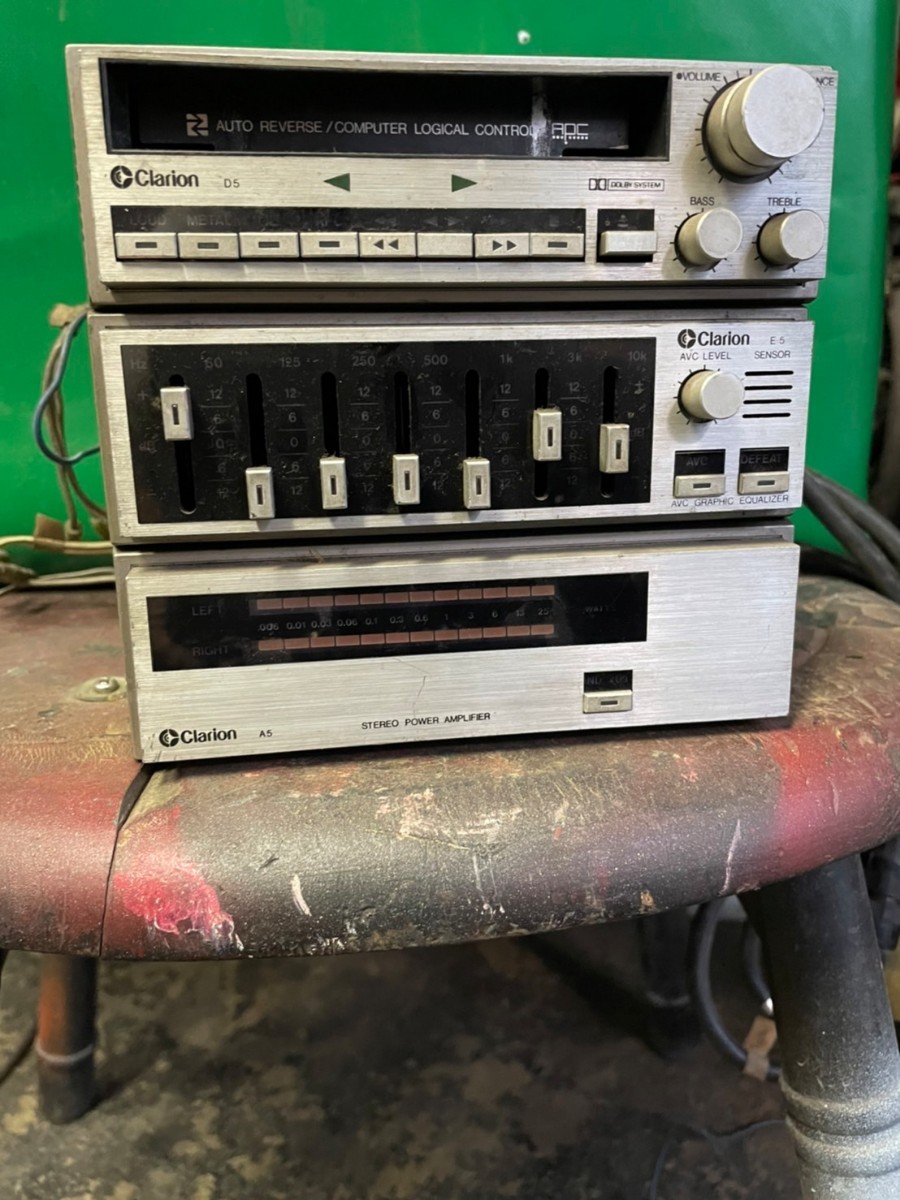クラリオン . カセットデッキ 当時物 シティコネクション
