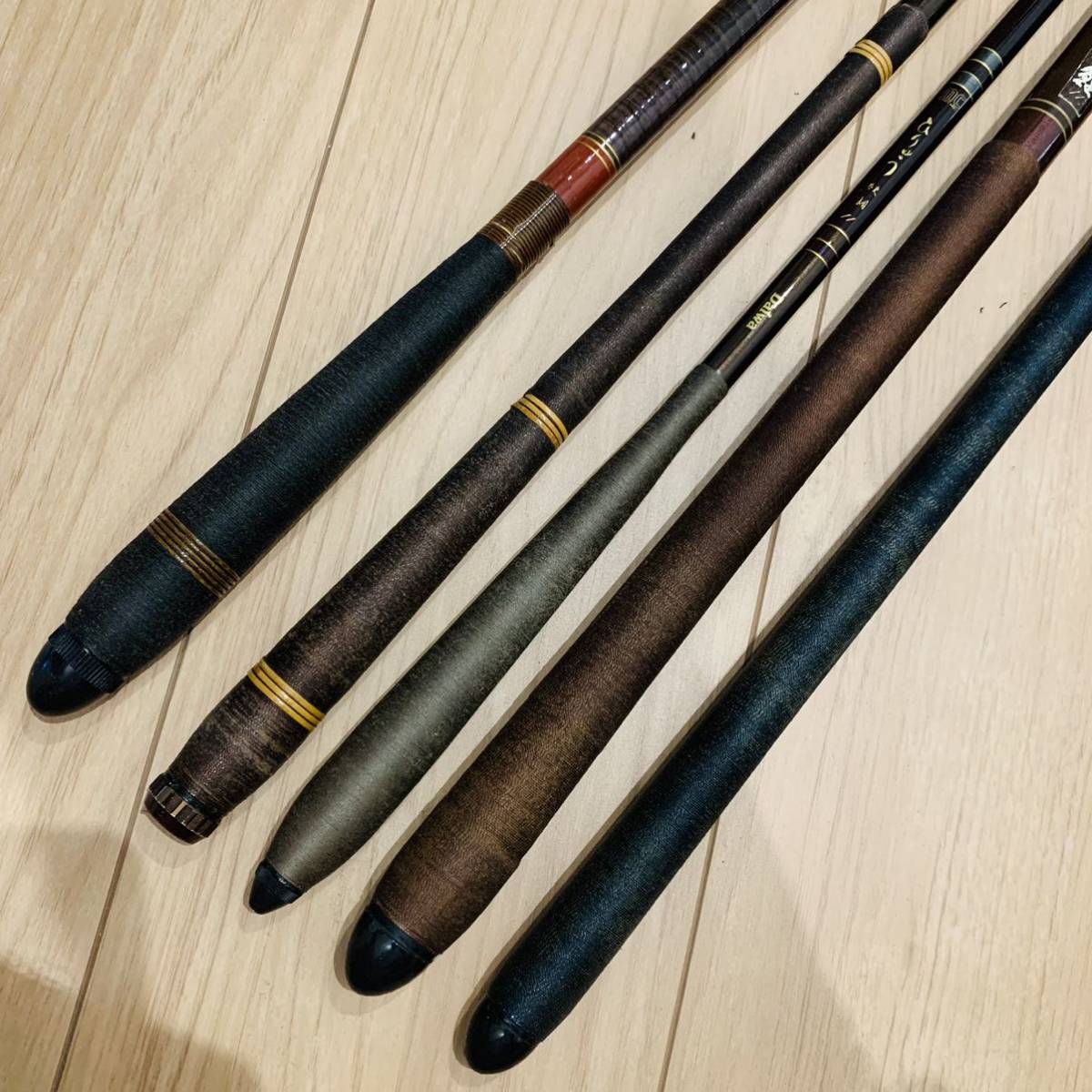 5本セット まとめて SHIMANO シマノ DAIWA ダイワ 鴨川 ひりゅう 硬調 