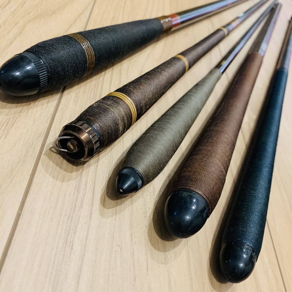 5本セット まとめて SHIMANO シマノ DAIWA ダイワ 鴨川 ひりゅう 硬調 
