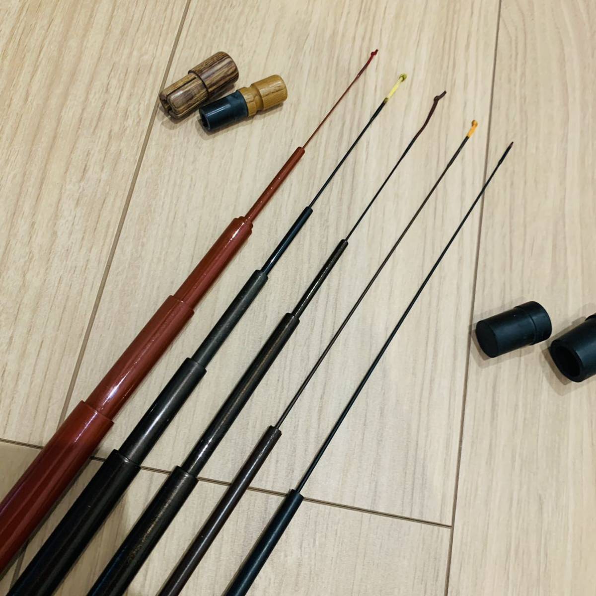 5本セット まとめて SHIMANO シマノ DAIWA ダイワ 鴨川 ひりゅう 硬調 
