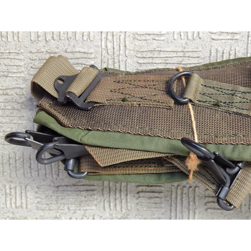 アメリカ陸軍M67装備 Hサスペンダー/ベルト/ポーチ 実物放出良品 米軍・M67サスペンダー(ナイロン製・H型)・1968年ロット・実物・当時物