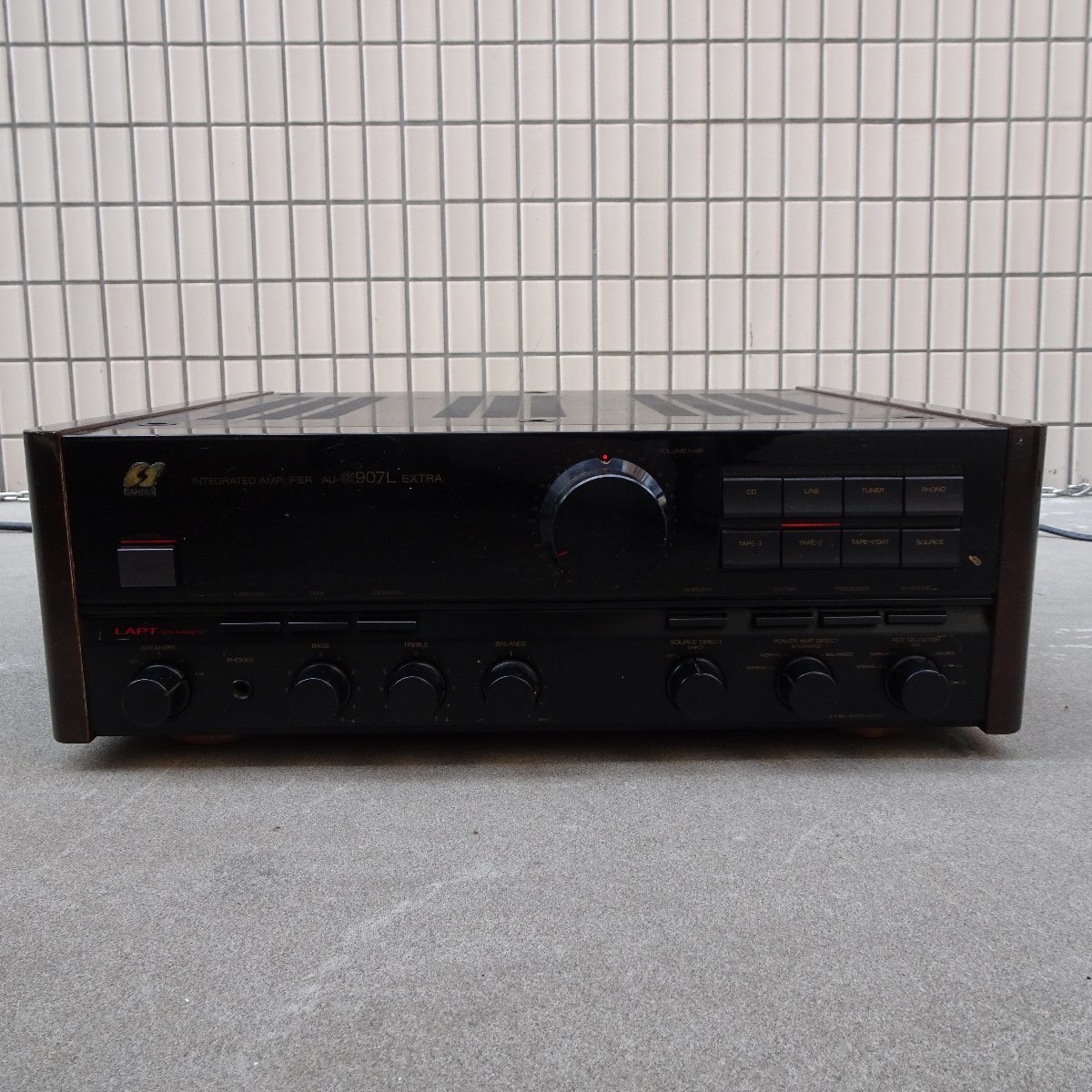 Q09680 【※発送できません!東京都引取限定】SANSUI プリメインアンプ LExtraシリーズ AU-α907L Extra サンスイ 説明書付