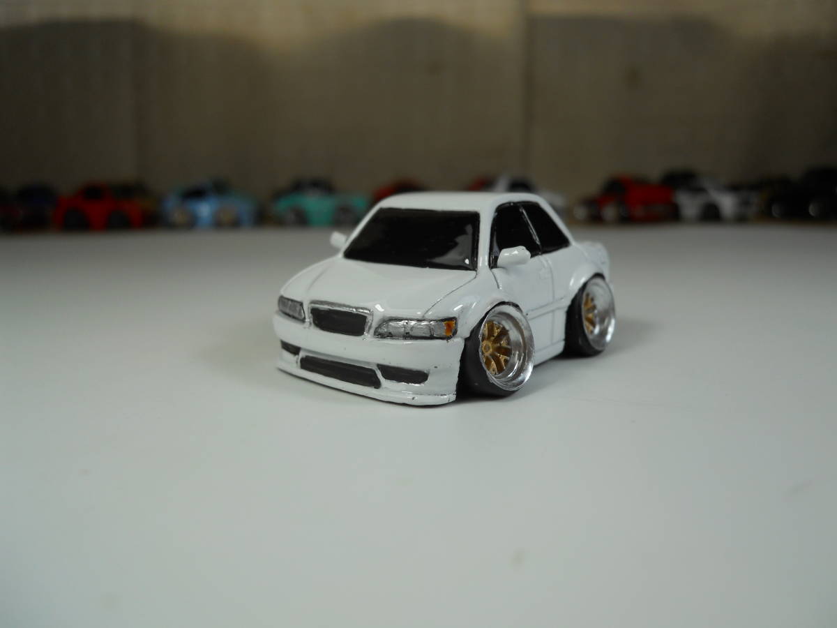 カスタムミニカー　トヨタ　マークⅡ　90系　BBS ホワイト　12